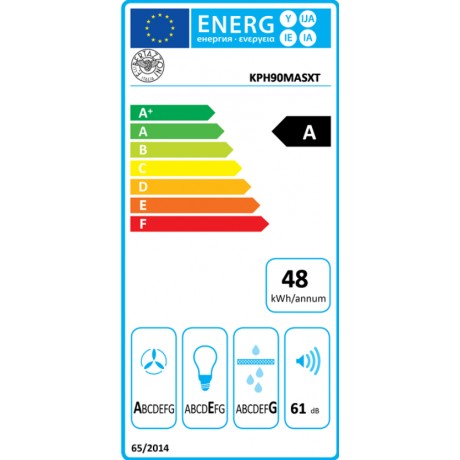 BERTAZZONI KPH90MASXT Απορροφητήρας Τζάκι 90cm Inox